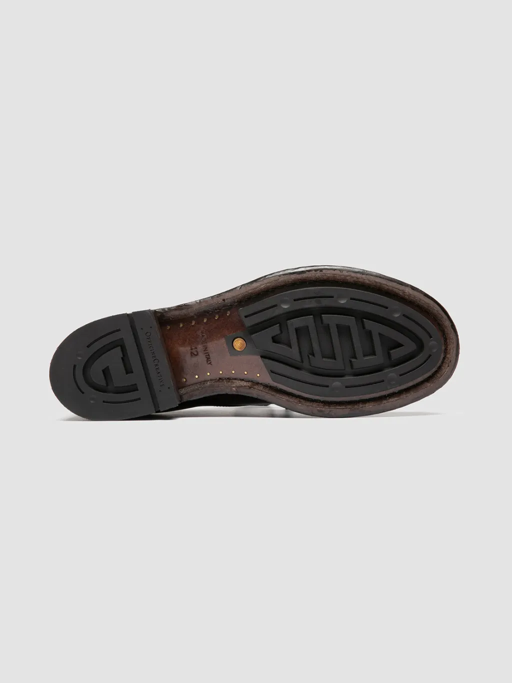 Officine Creative ADMIRAL 001 - Brown Leather Derby Shoes