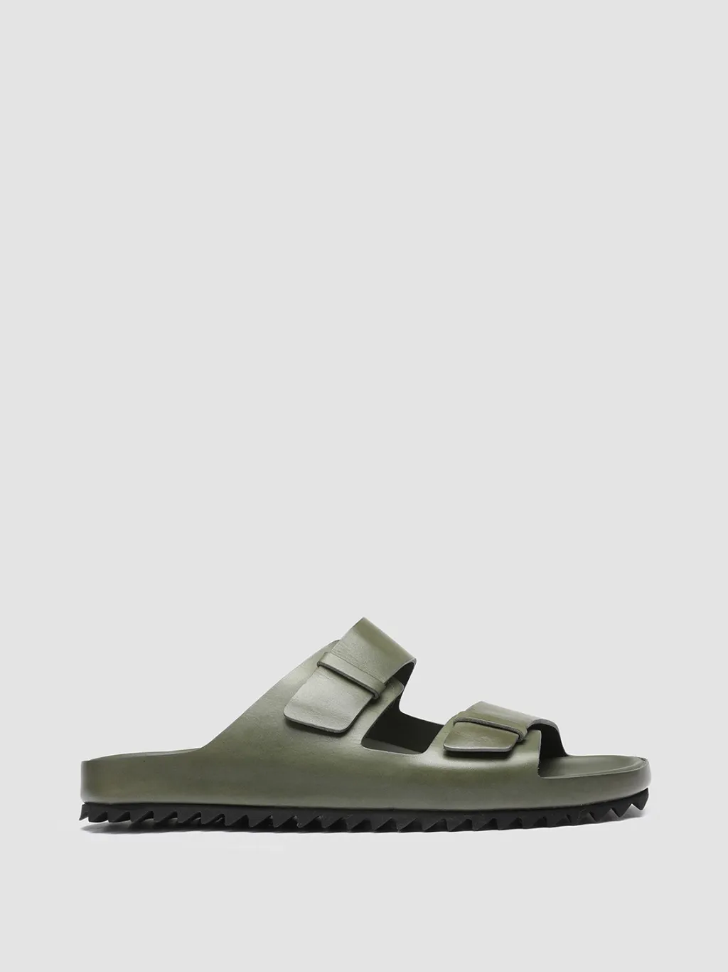 Officine Creative AGORÀ 002 - Green Leather Sandals