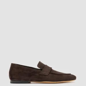Officine Creative AIRTO 001 - Brown Suede Loafers