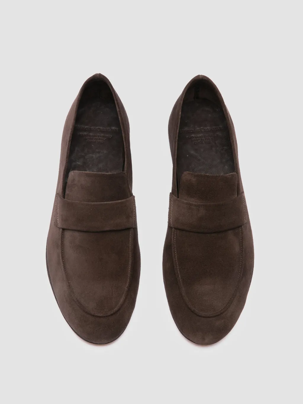 Officine Creative AIRTO 001 - Brown Suede Loafers