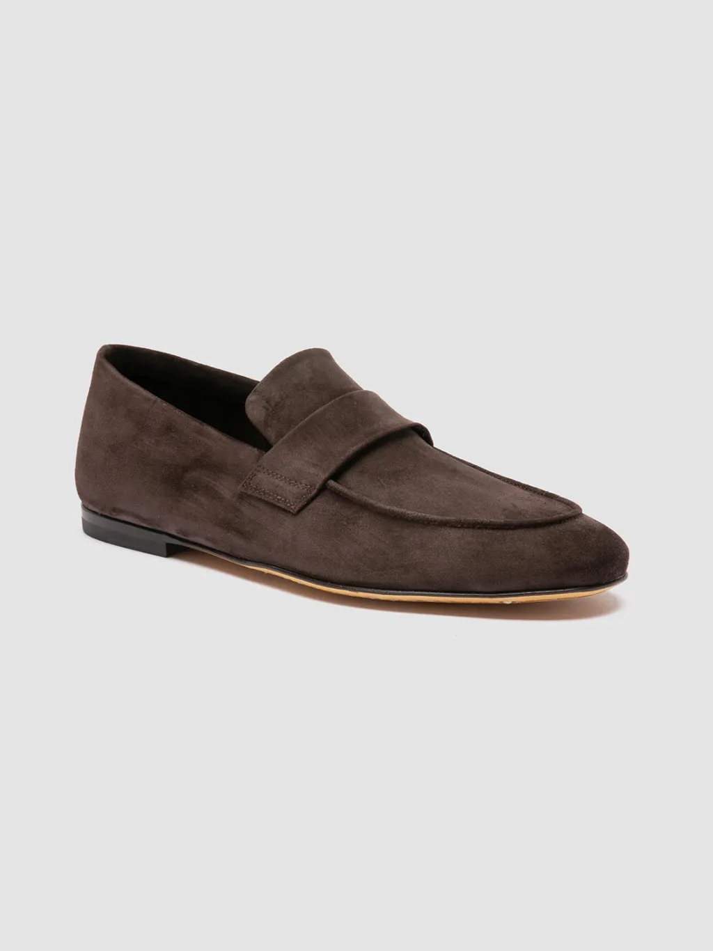 Officine Creative AIRTO 001 - Brown Suede Loafers