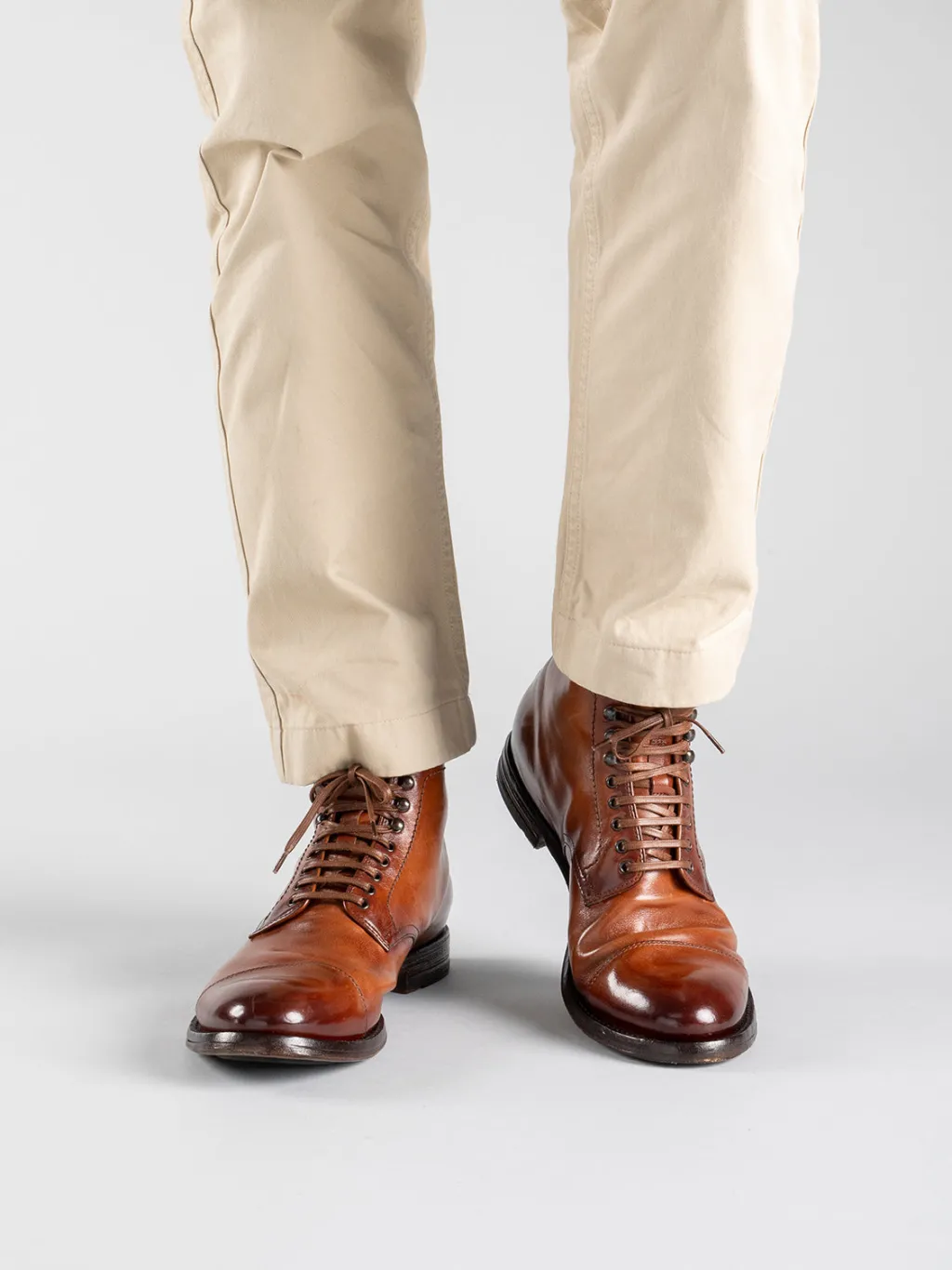 Officine Creative ANATOMIA 016 - Leather Ankle Boots
