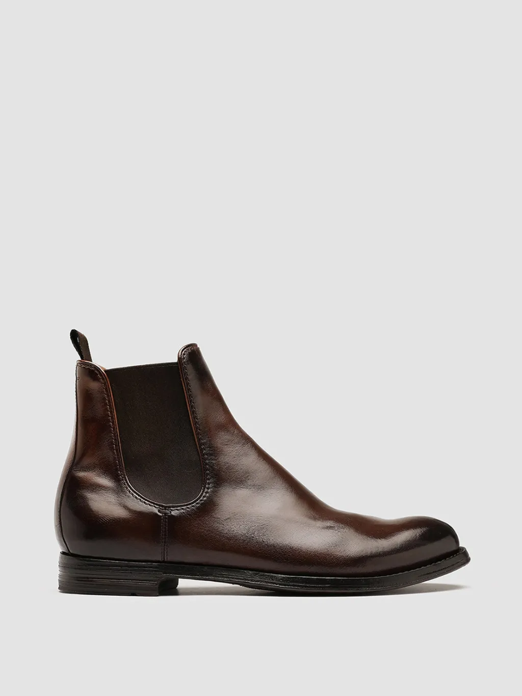 Officine Creative ANATOMIA 083 - Brown Leather Chelsea Boots