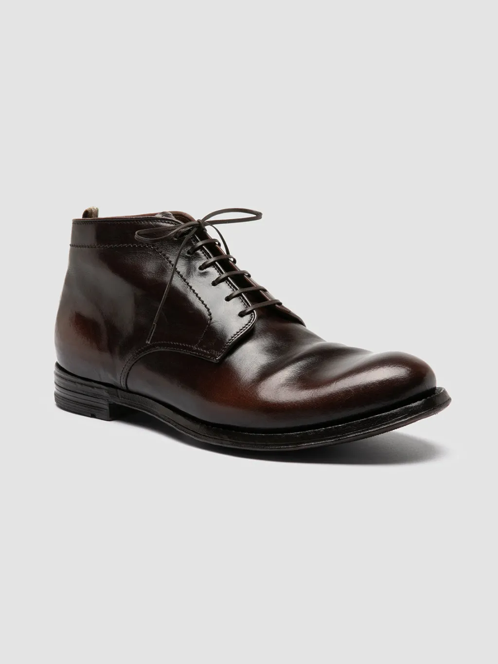 Officine Creative ANATOMIA 88 - Brown Leather Chukka Boots