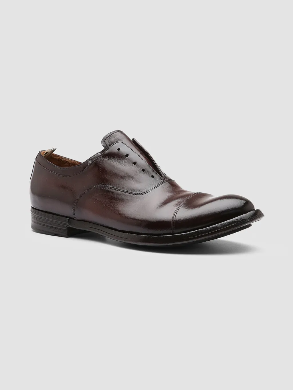 Officine Creative ANATOMIA 015 - Brown Leather Oxford Shoes