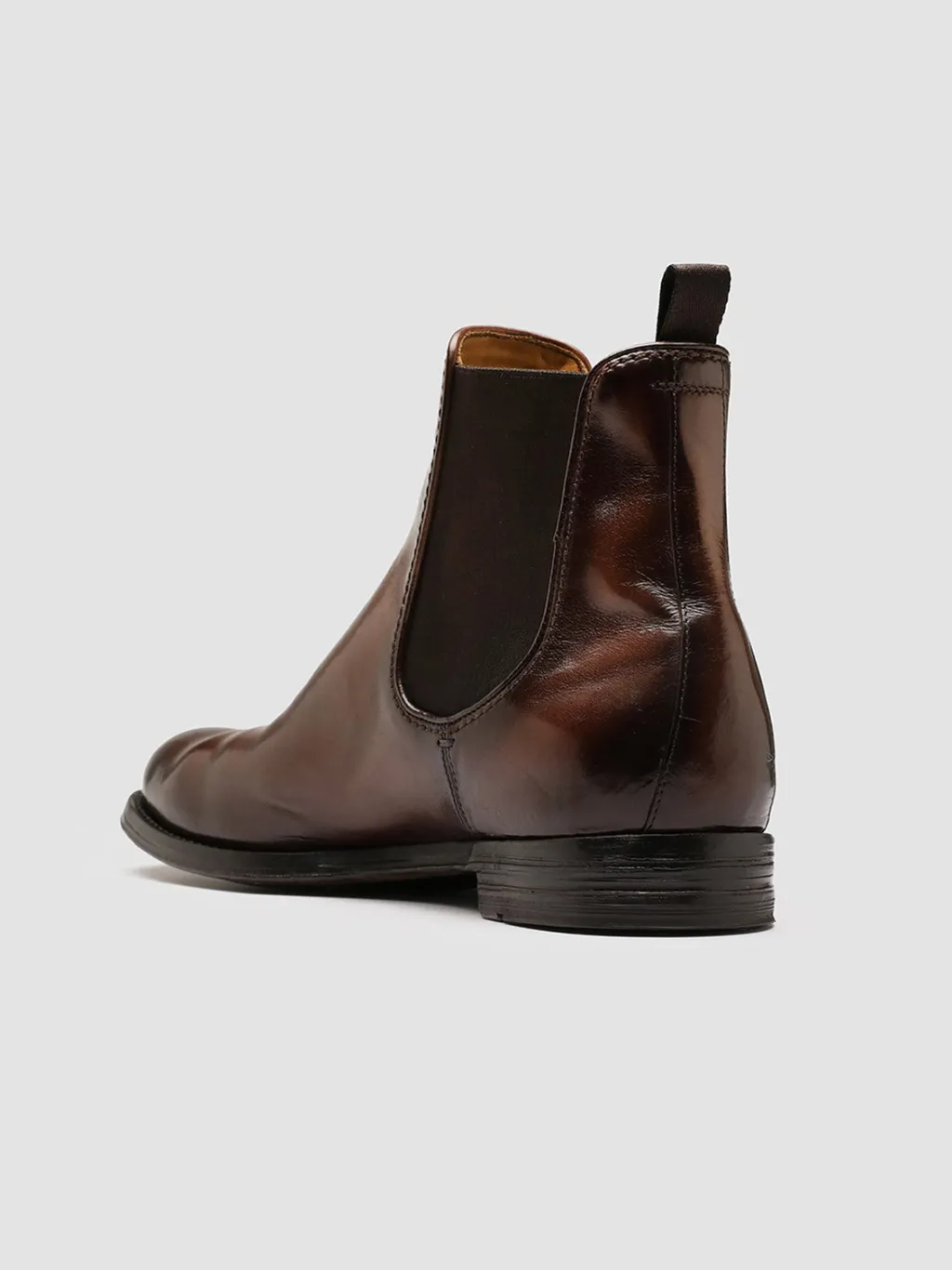 Officine Creative ANATOMIA 083 - Brown Leather Chelsea Boots
