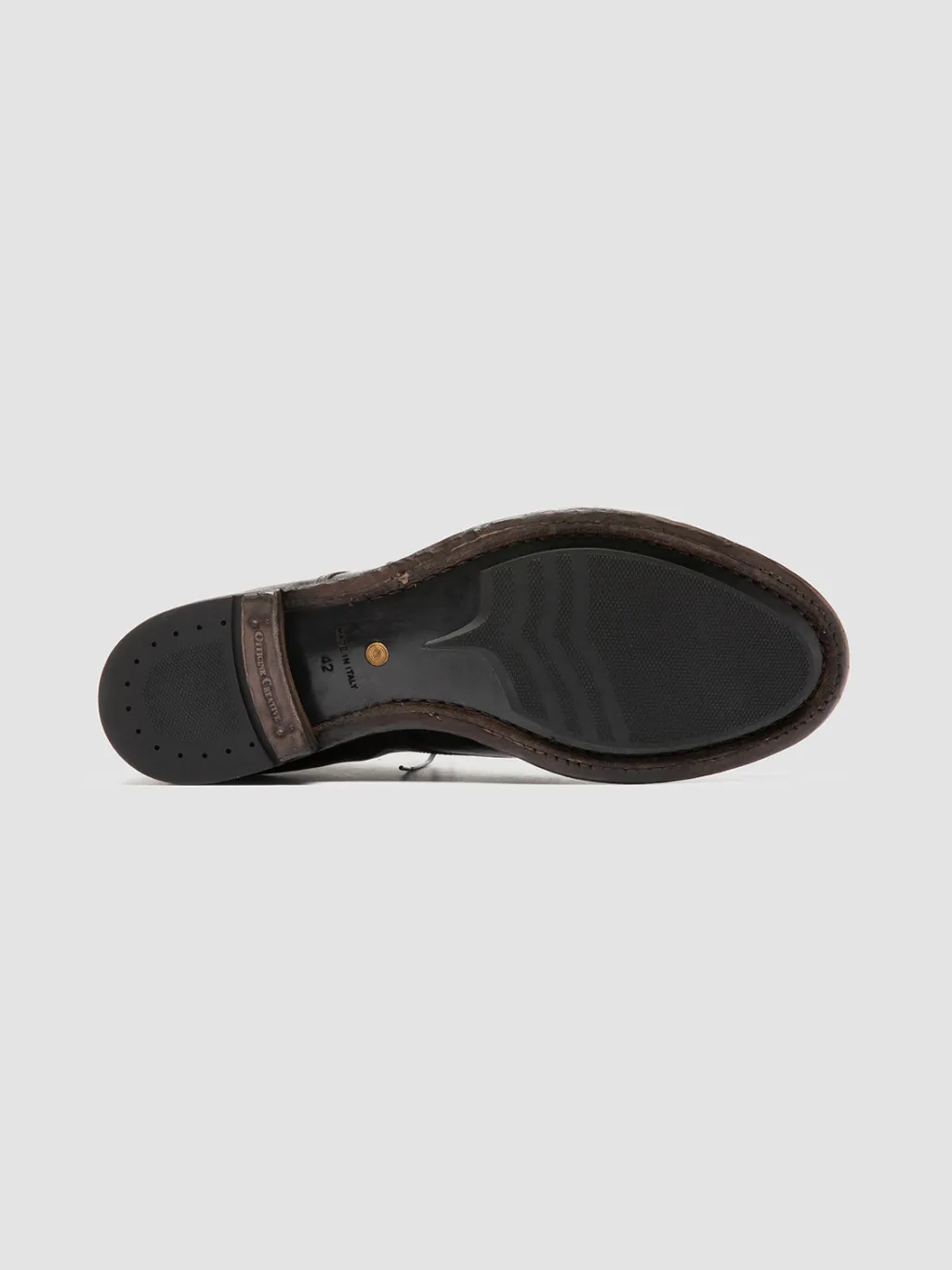 Officine Creative ANATOMIA 88 - Brown Leather Chukka Boots