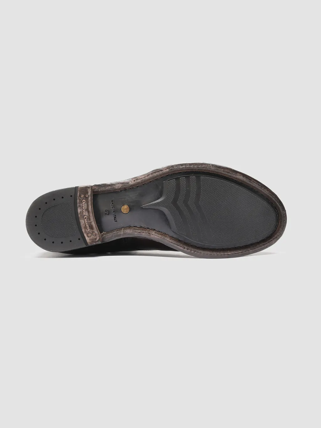 Officine Creative ANATOMIA 016 - Brown Leather Ankle Boots