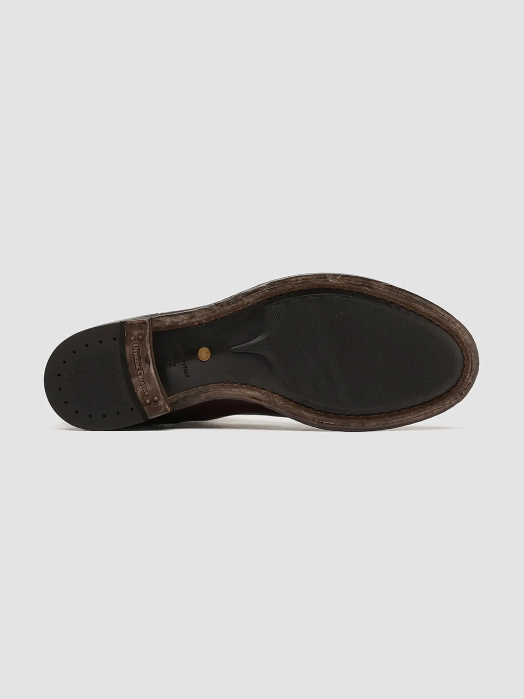 Officine Creative ANATOMIA 083 - Brown Leather Chelsea Boots
