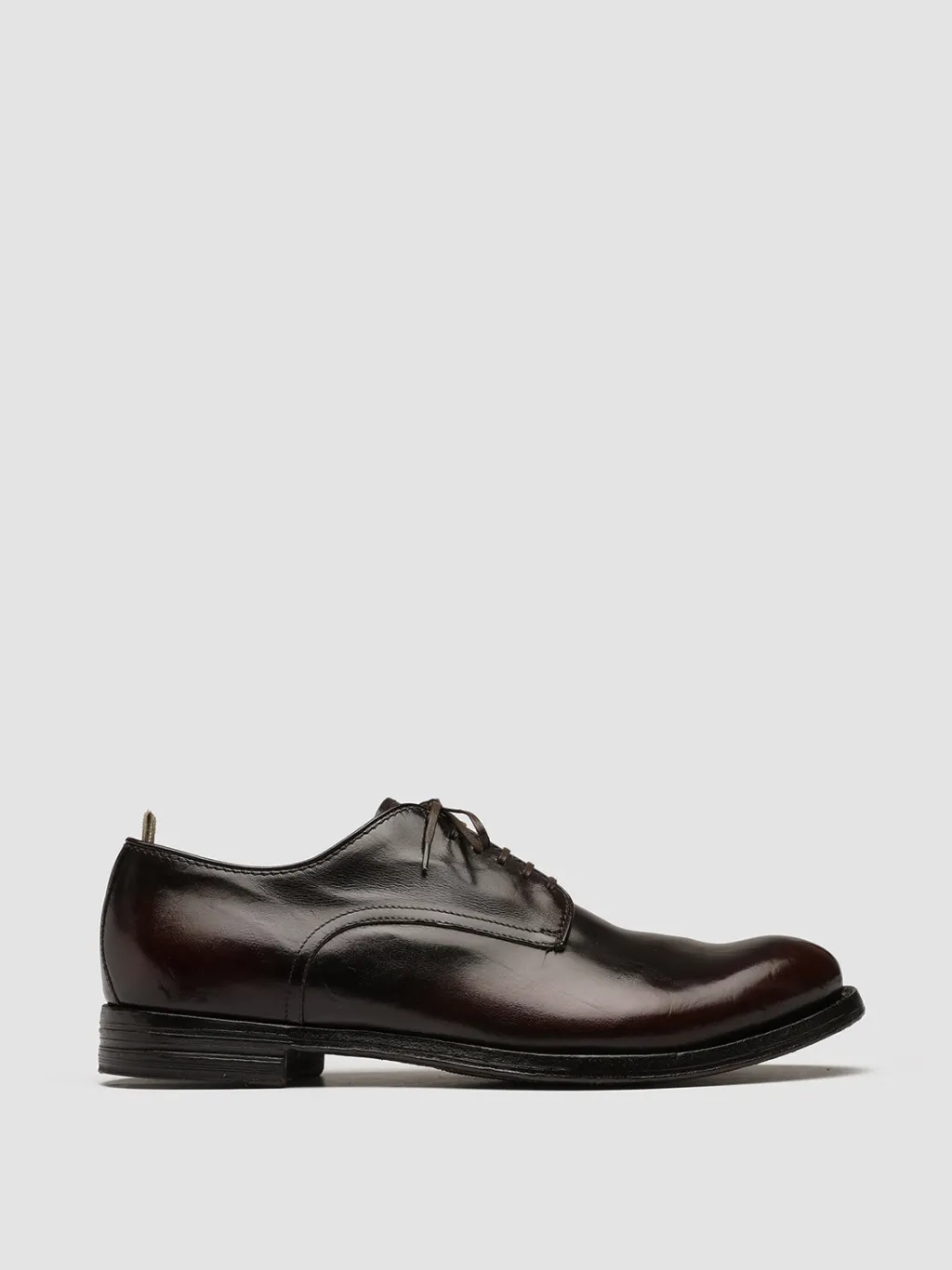 Officine Creative ANATOMIA 012 - Burgundy Leather Derby Shoes