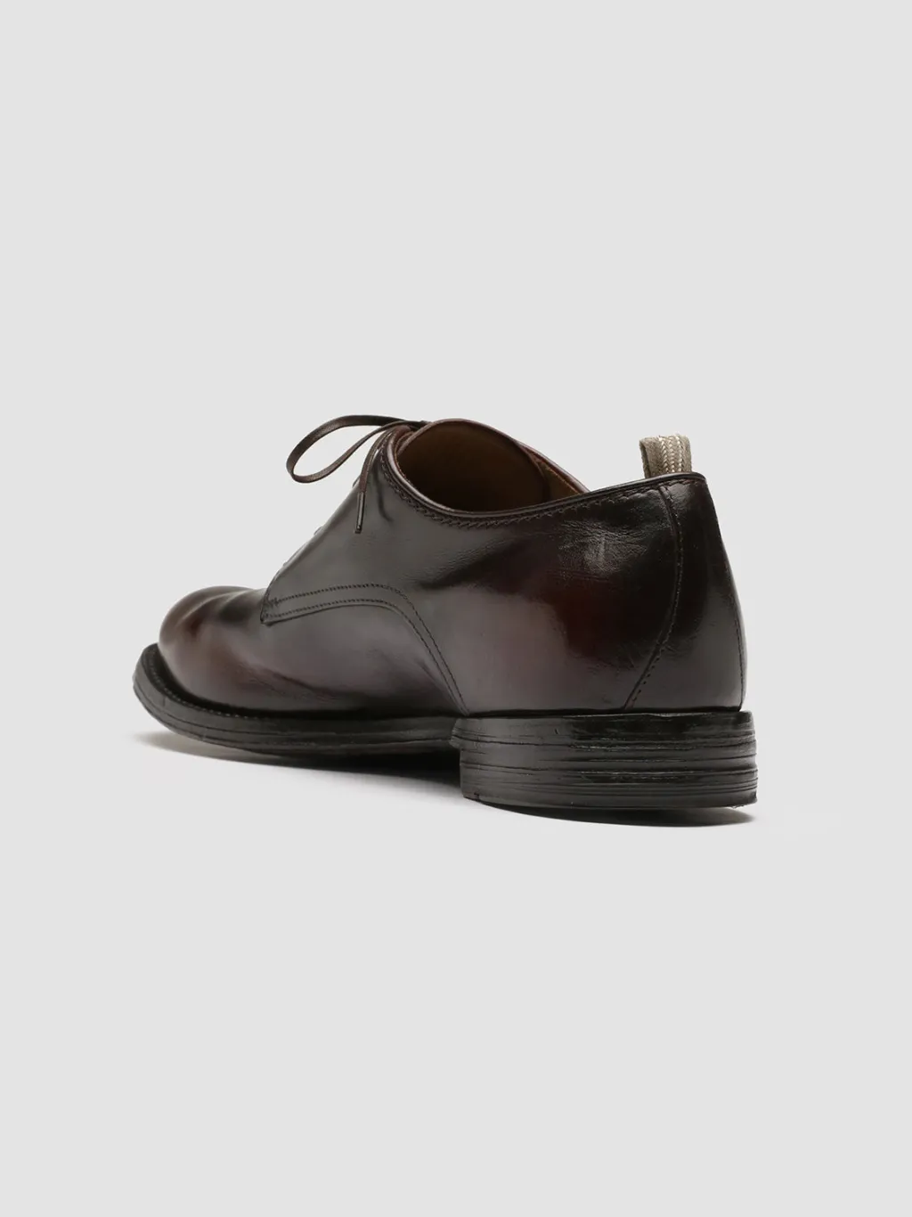 Officine Creative ANATOMIA 012 - Burgundy Leather Derby Shoes
