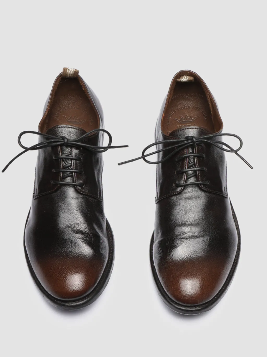 Officine Creative ARC 515 - Black Leather Derby Shoes