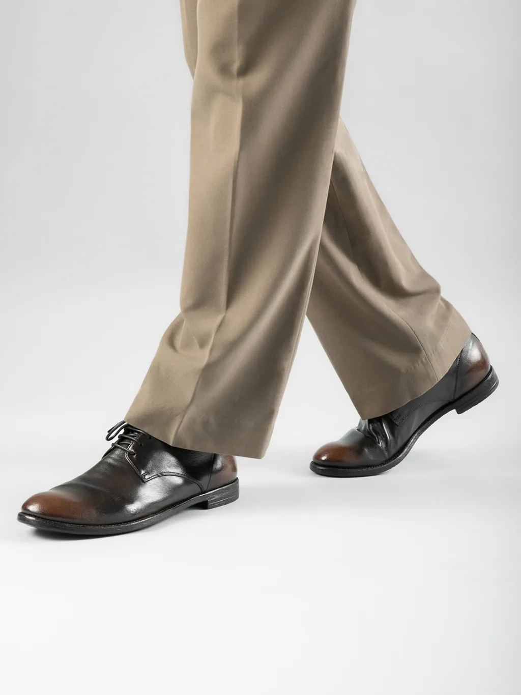 Officine Creative ARC 515 - Black Leather Derby Shoes