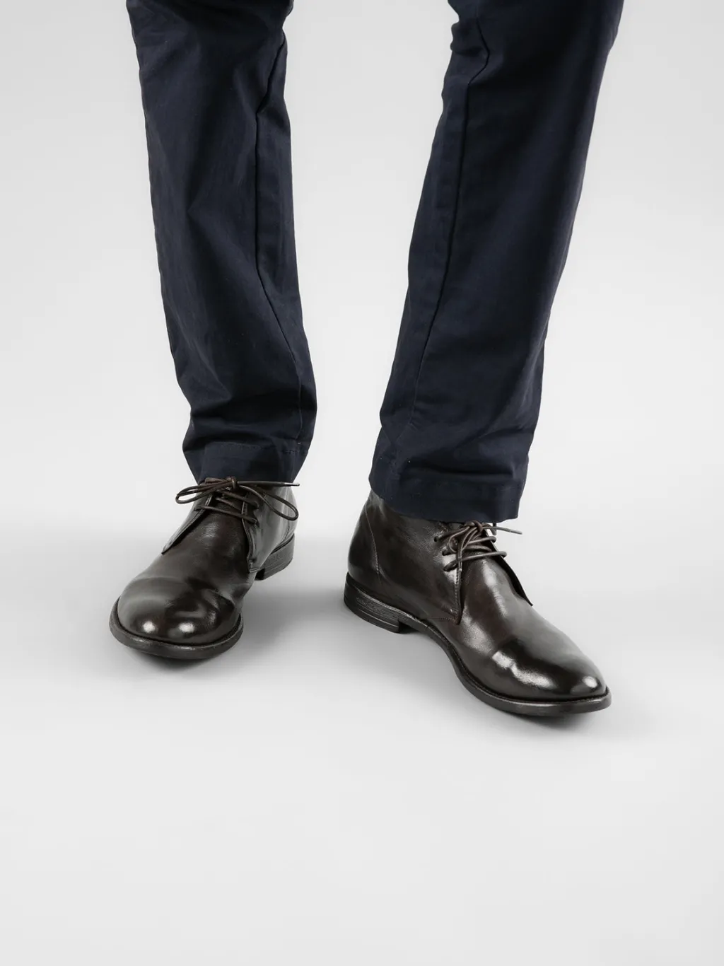 Officine Creative ARC 516 - Brown Leather Boots