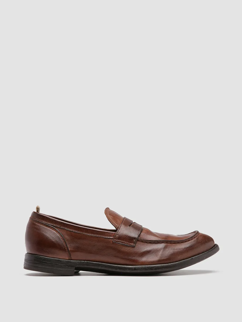 Officine Creative ARC 509 - Brown Leather Penny Loafers