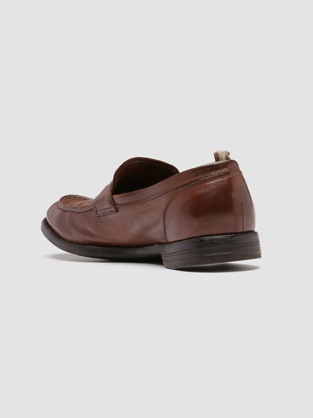 Officine Creative ARC 509 - Brown Leather Penny Loafers