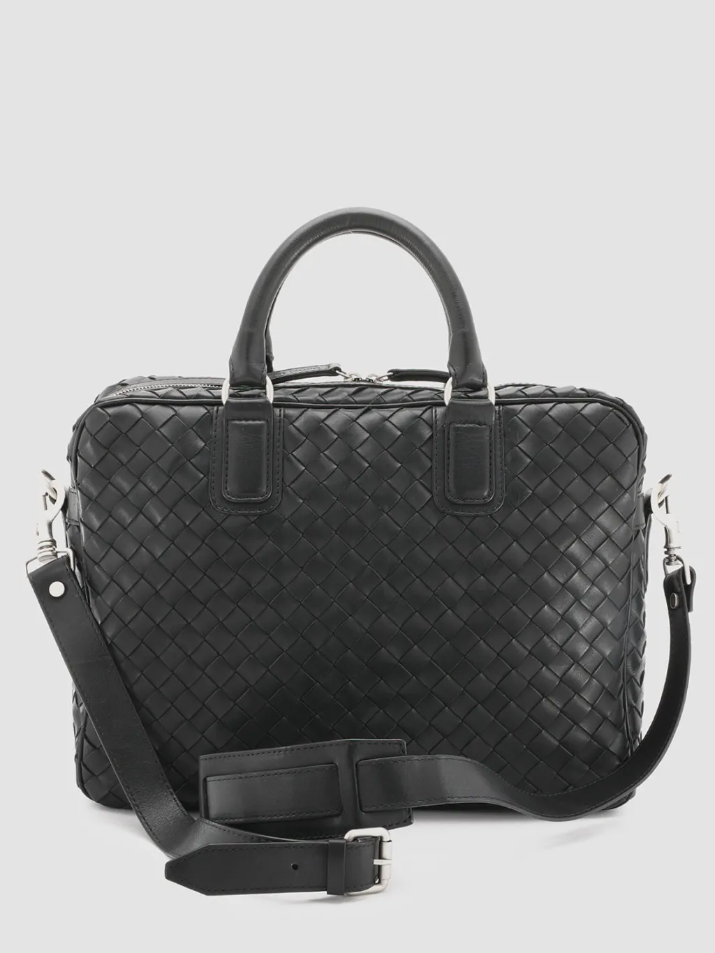 Officine Creative ARMOR 011 - Woven Woven Leather Bag