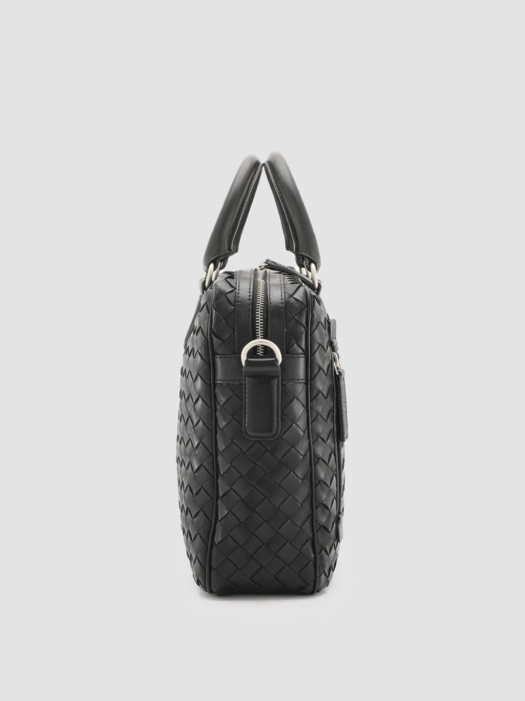 Officine Creative ARMOR 011 - Woven Woven Leather Bag