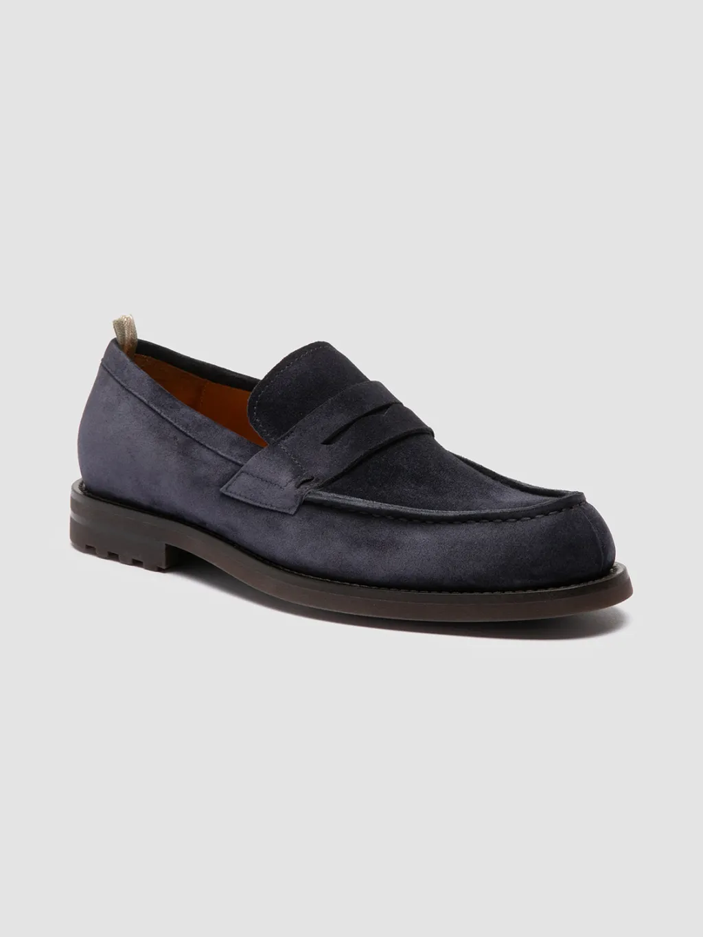 Officine Creative BELMONDO 006 - Suede Penny Loafers