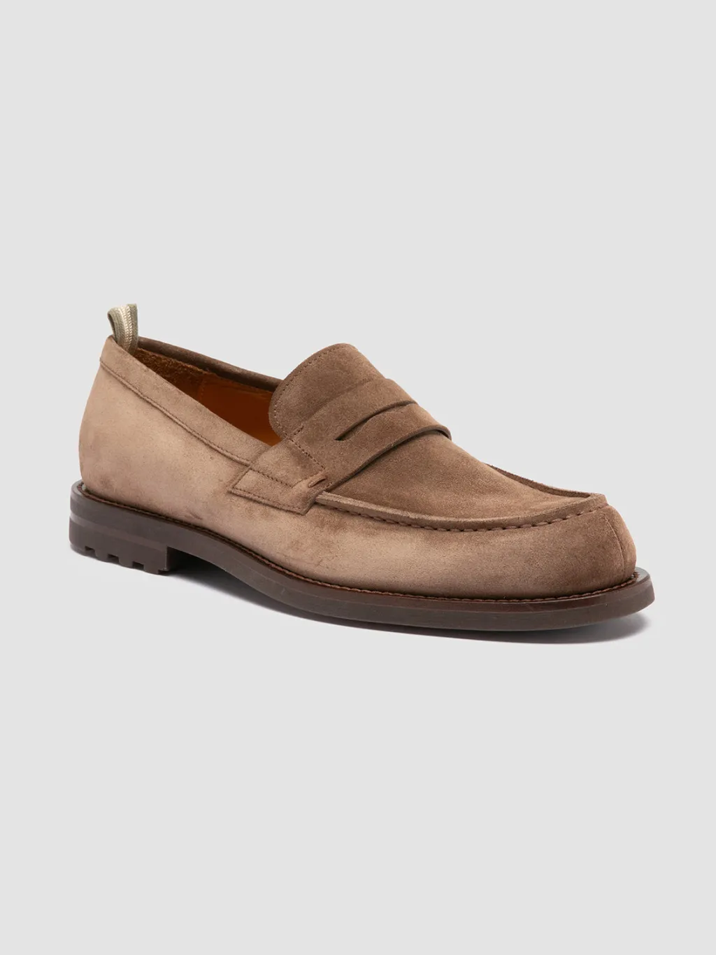 Officine Creative BELMONDO 006 - Suede Penny Loafers