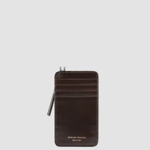 Officine Creative BERGE’ 03 - Brown Leather Card Holder