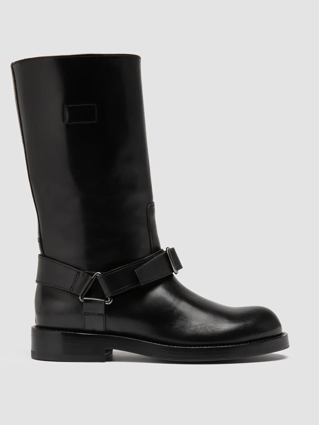 Women Officine Creative BERYL 001 - Black Leather Pull-On Boots