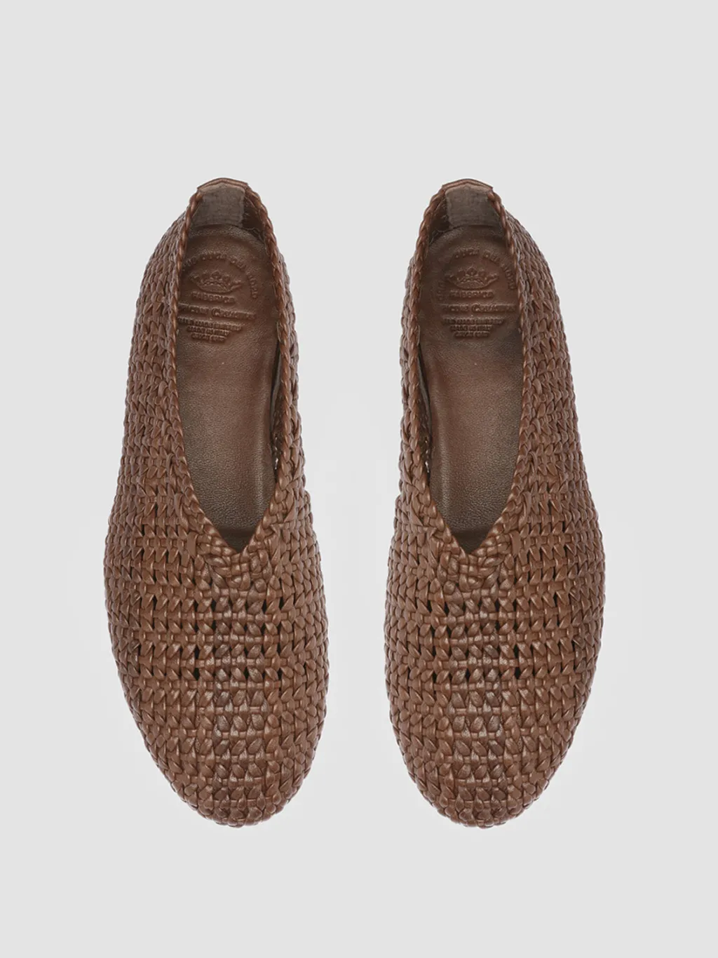 Women Officine Creative BESSIE 011 - Brown Leather Loafers