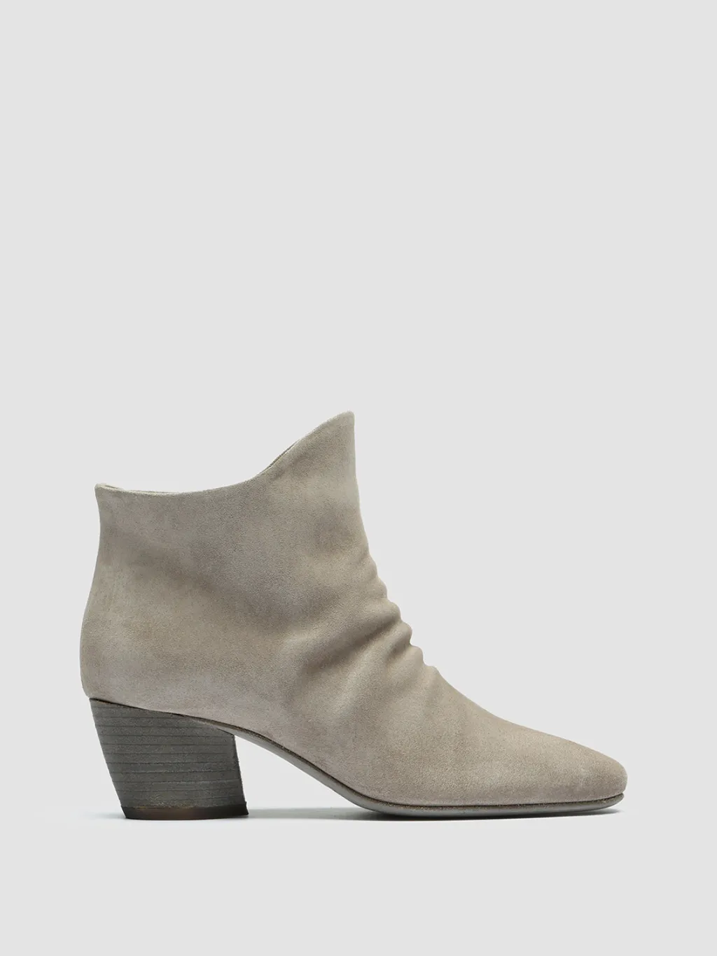 Women Officine Creative BETH 006 - Taupe Suede Ankle Boots