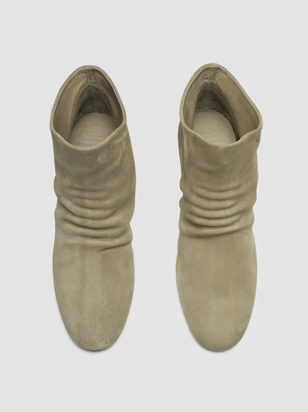 Women Officine Creative BETH 006 - Taupe Suede Ankle Boots