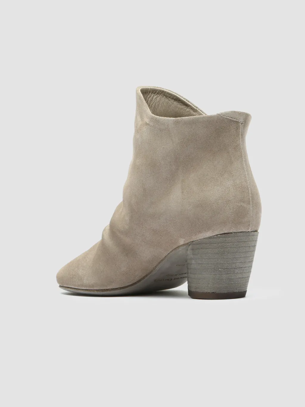 Women Officine Creative BETH 006 - Taupe Suede Ankle Boots