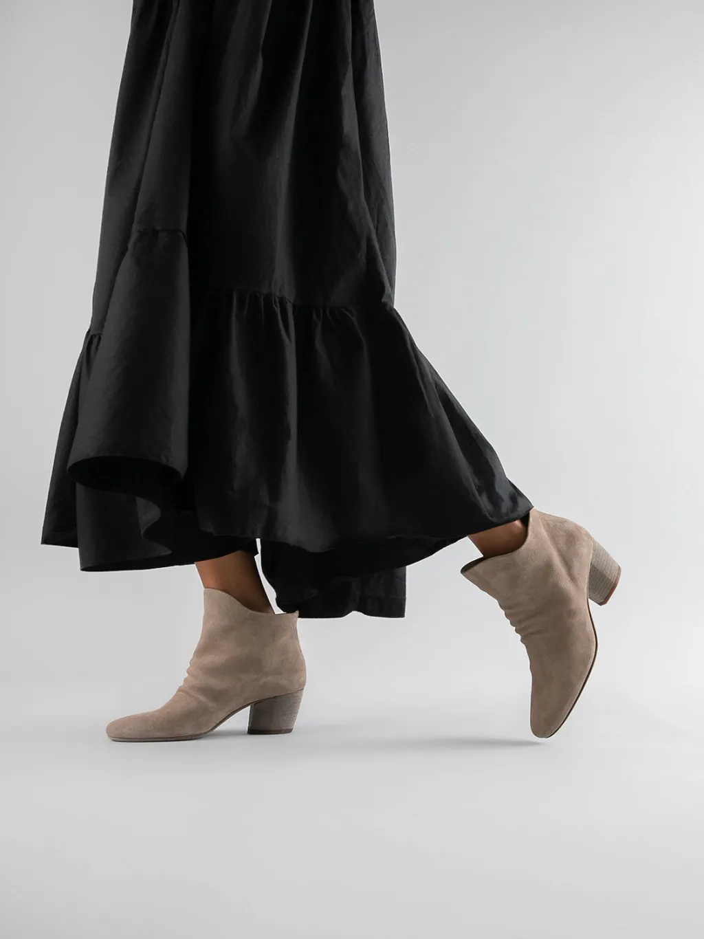 Women Officine Creative BETH 006 - Taupe Suede Ankle Boots