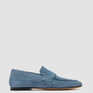 Women Officine Creative BLAIR 001 - Blue Suede Loafers