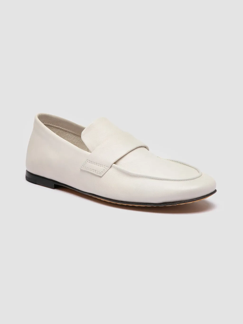 Women Officine Creative BLAIR 001 - White Leather Loafers
