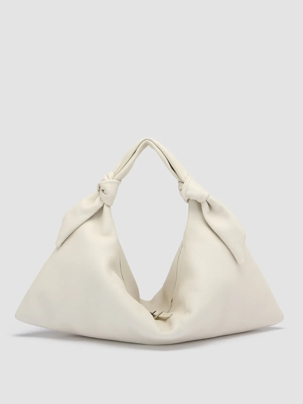 Women Officine Creative BOLINA 031 - White Leather Hobo Bag