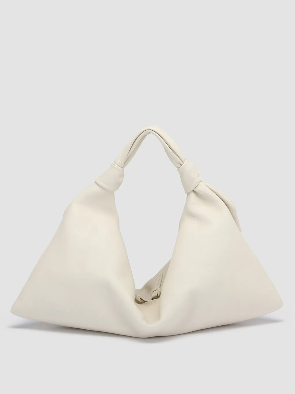 Women Officine Creative BOLINA 031 - White Leather Hobo Bag