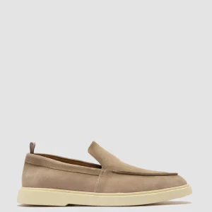 Officine Creative BONES 002 - Beige Suede Loafers