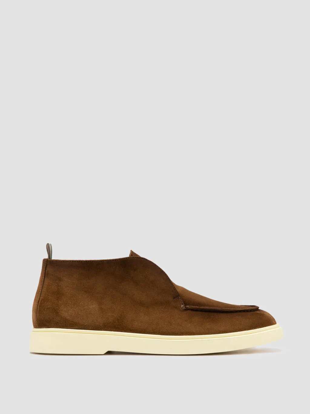 Officine Creative BONES 003 - Brown Suede Chukka Boots