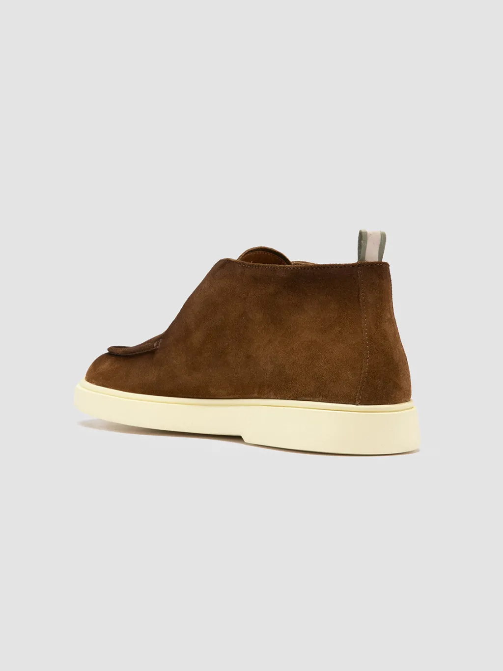 Officine Creative BONES 003 - Brown Suede Chukka Boots