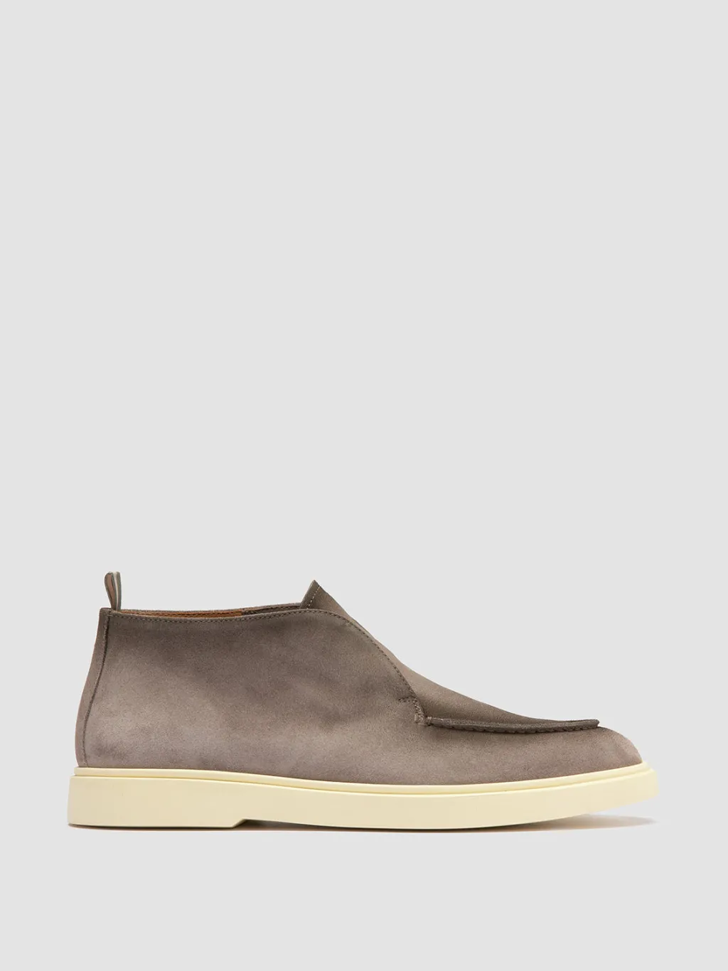 Officine Creative BONES 003 - Taupe Suede Chukka Boots