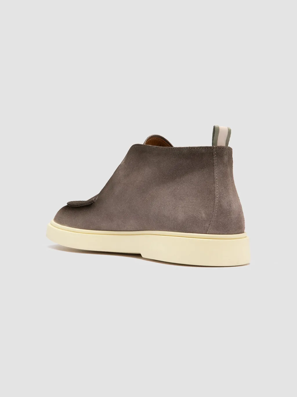 Officine Creative BONES 003 - Taupe Suede Chukka Boots