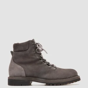 Officine Creative BOSS 006 - Suede Lace Up Boots