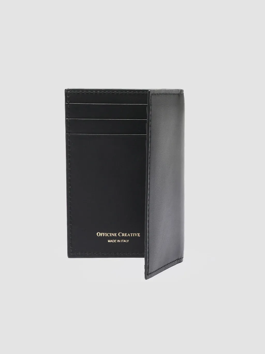 Officine Creative BOUDIN 24 - Leather Bifold Wallet