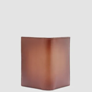 Officine Creative BOUDIN 24 - Brown Leather Bifold Wallet