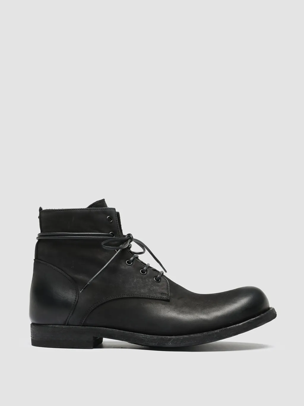 Officine Creative BUBBLE 003 - Leather Lace-up Boots