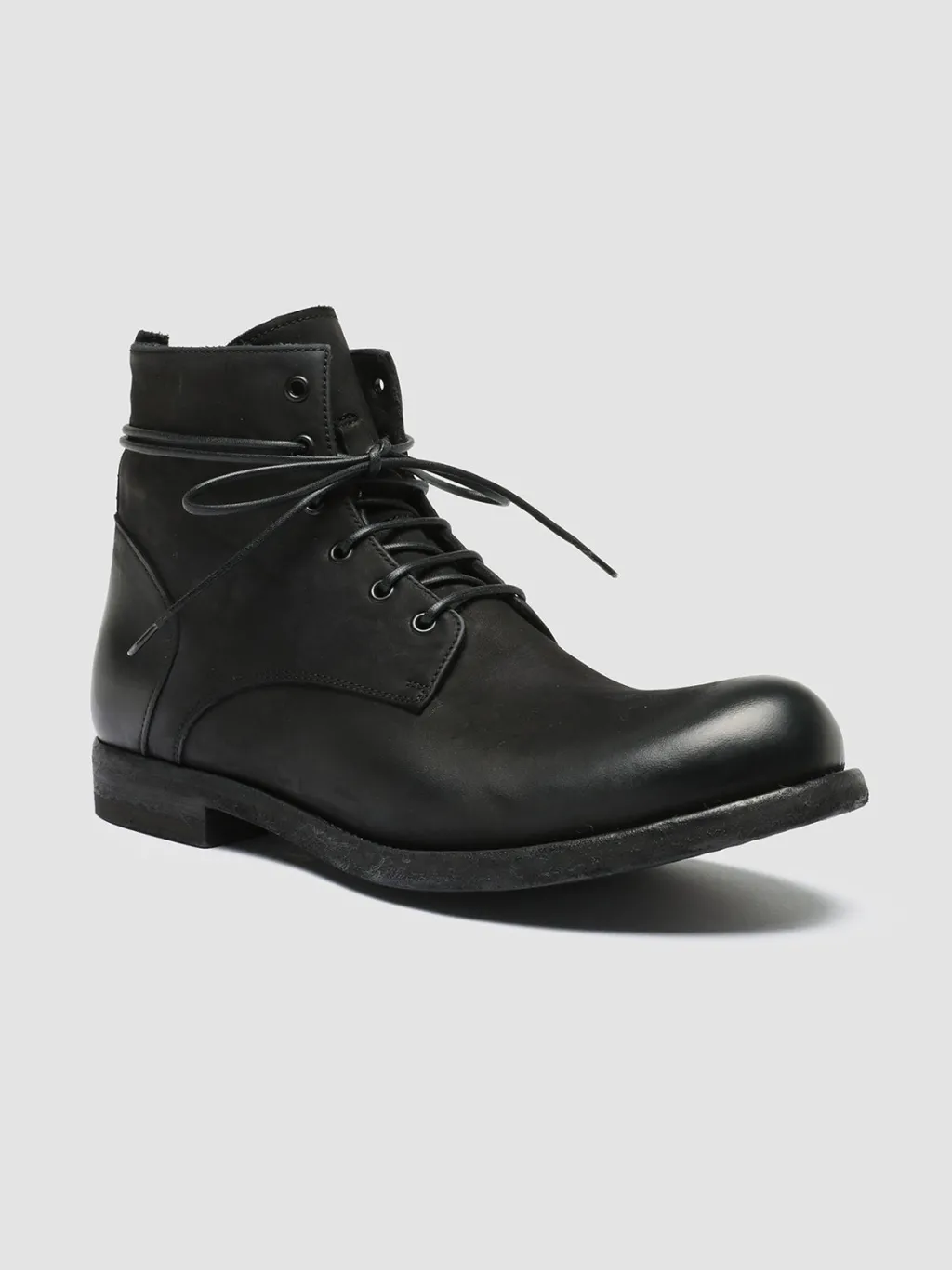 Officine Creative BUBBLE 003 - Leather Lace-up Boots