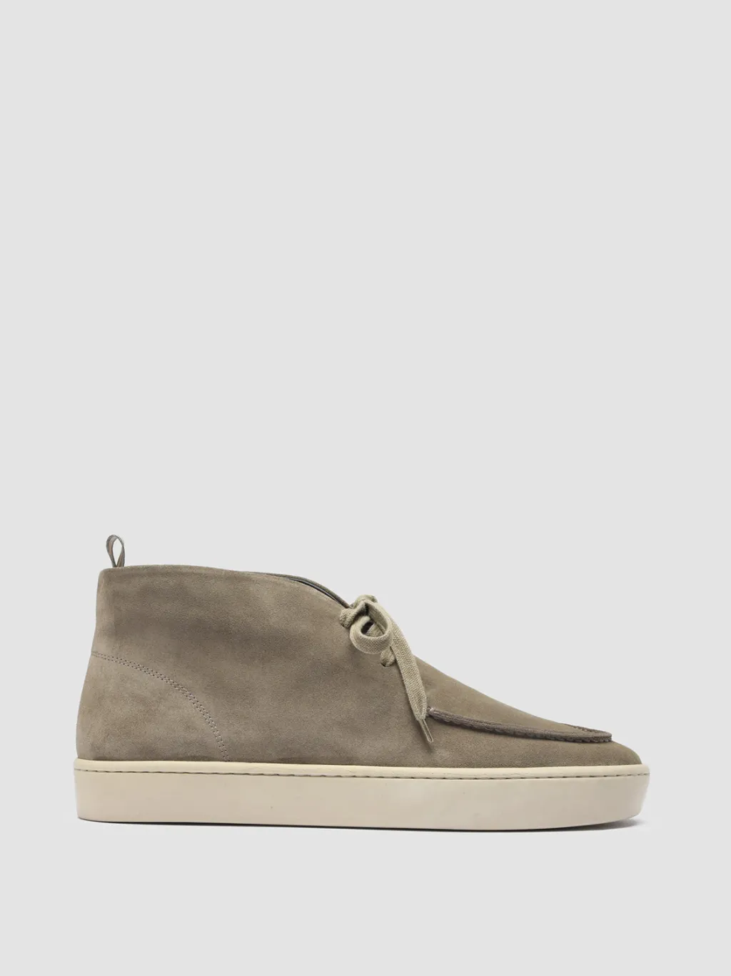 Officine Creative BUG 002 - Green Suede Chukka Boots