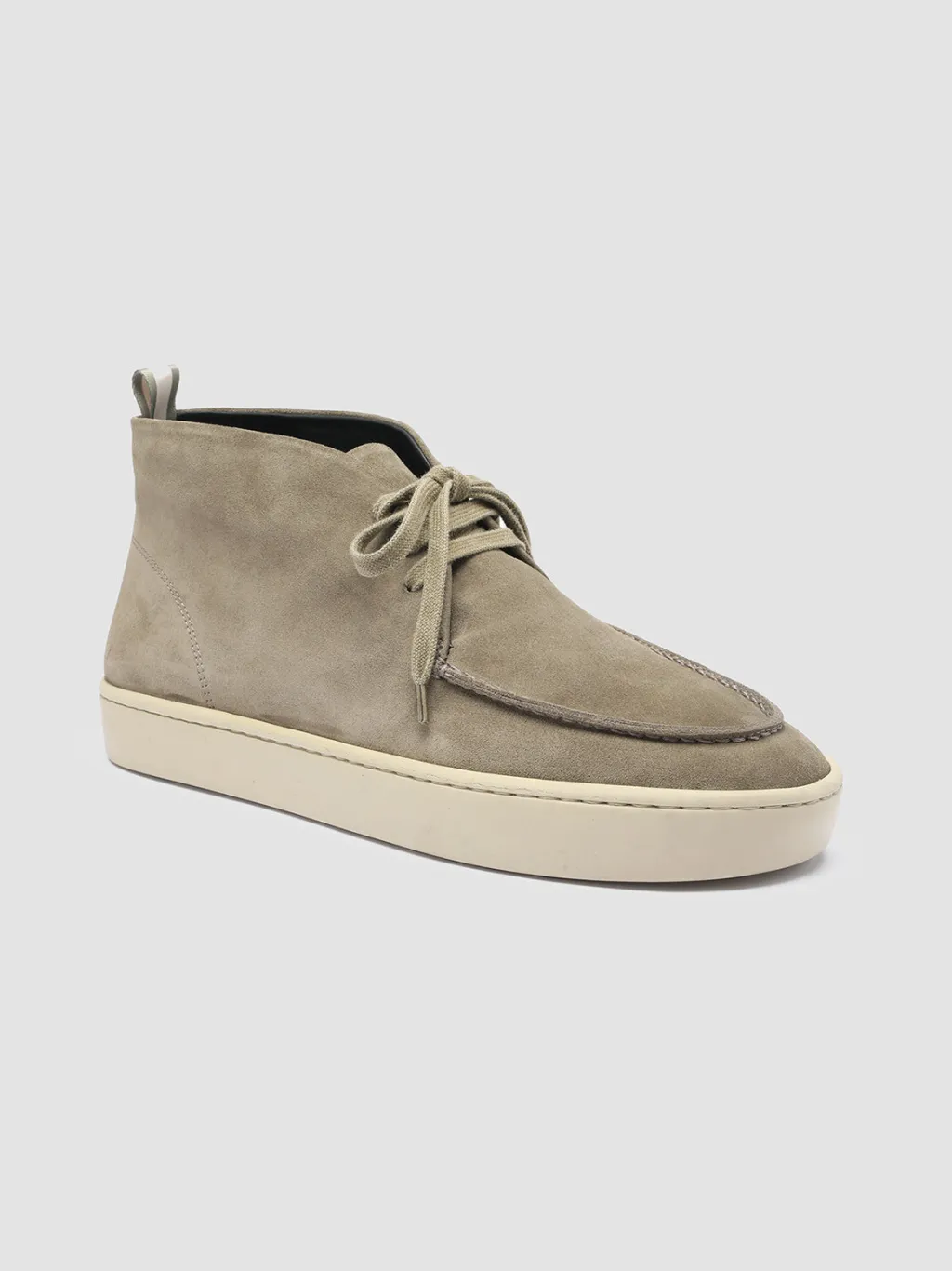 Officine Creative BUG 002 - Green Suede Chukka Boots