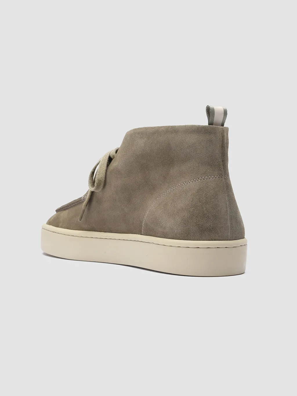 Officine Creative BUG 002 - Green Suede Chukka Boots