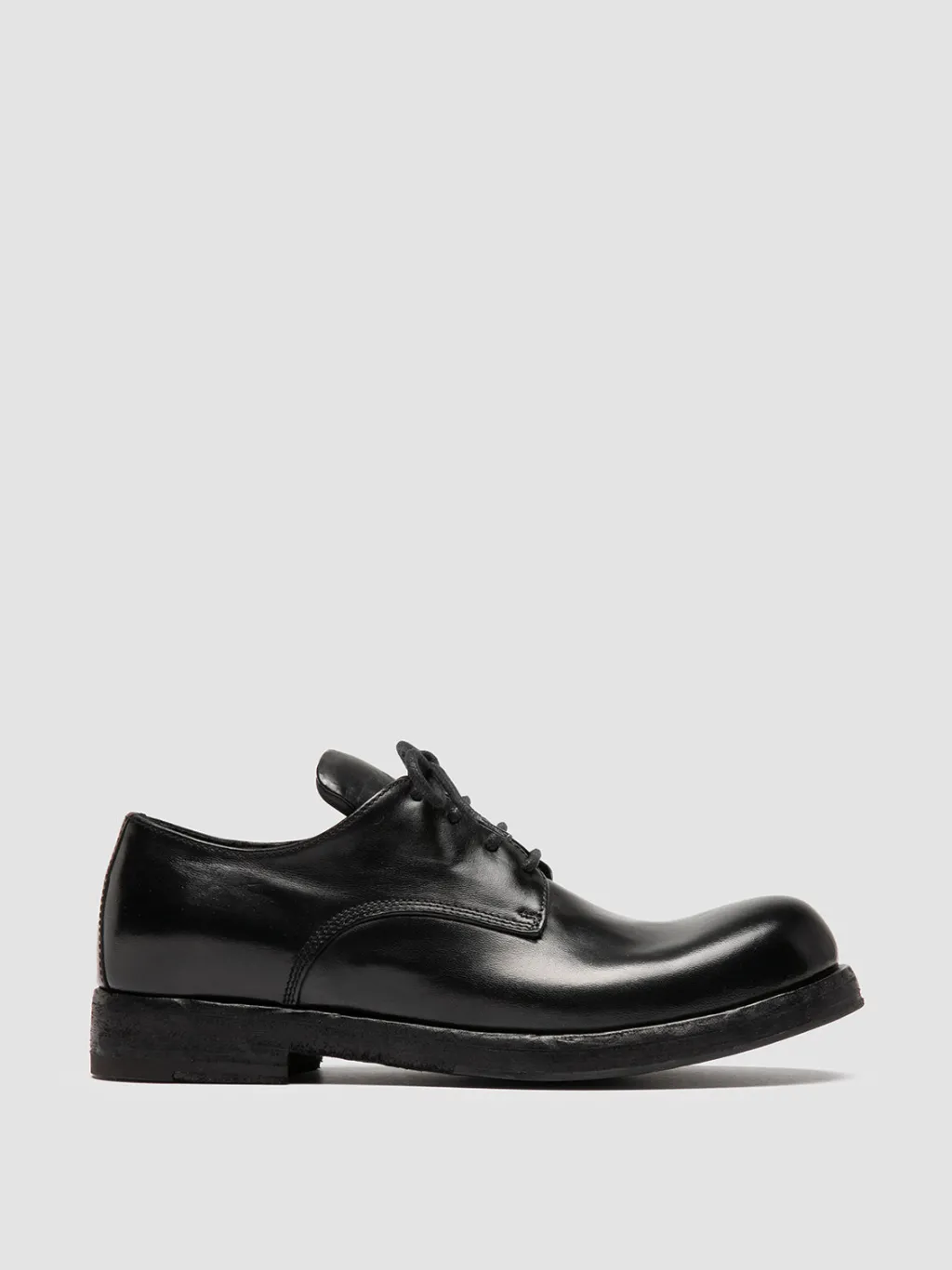 Women Officine Creative BULLA DD 301 - Black Leather Derby Shoes