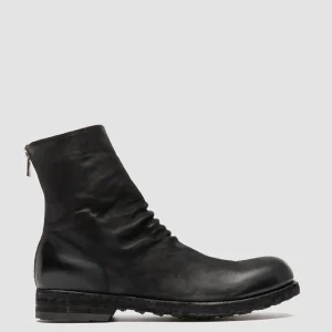 Officine Creative BULLA DD 103 - Leather Zipped Boots